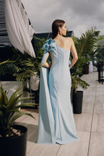 One-shoulder Gown