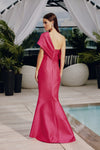 One-shoulder Gown