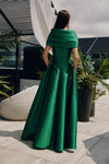 Off-the-shoulder Gown