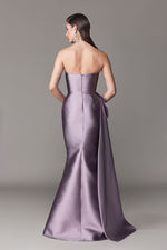 STRAPLESS GOWN