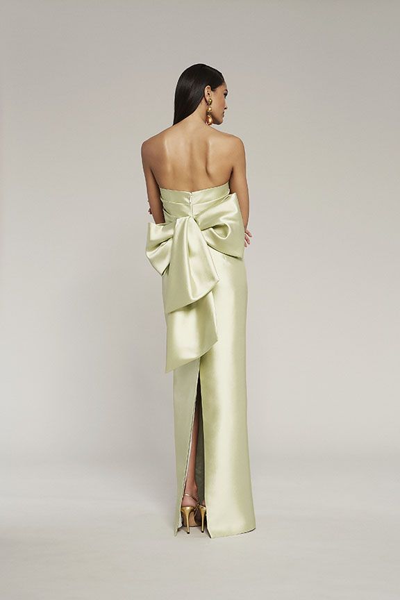 Strapless Evening Gown