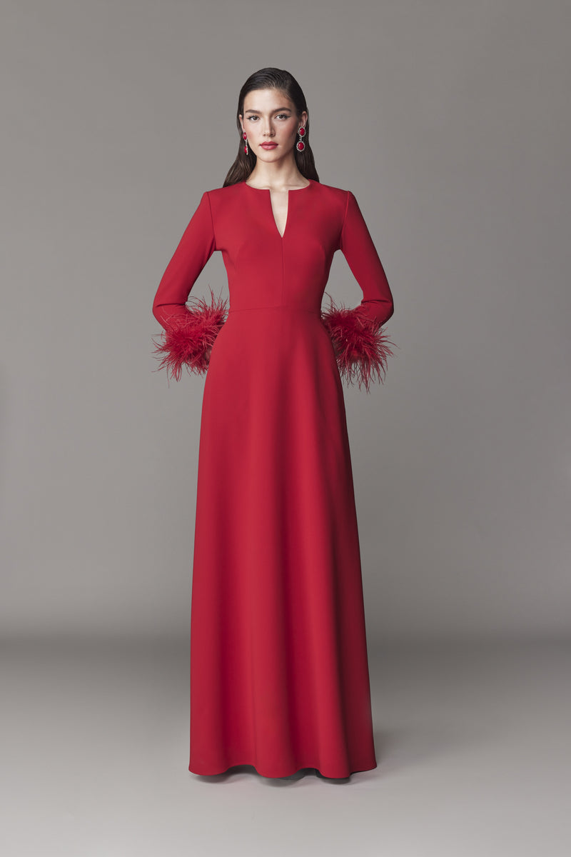 LONG SLEEVE GOWN