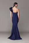 ONE SHOULDER JERSEY GOWN