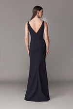 SLEEVELESS JERSEY GOWN