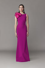 SLEEVELESS JERSEY GOWN