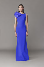 SLEEVELESS JERSEY GOWN