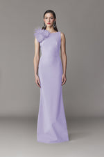 SLEEVELESS JERSEY GOWN