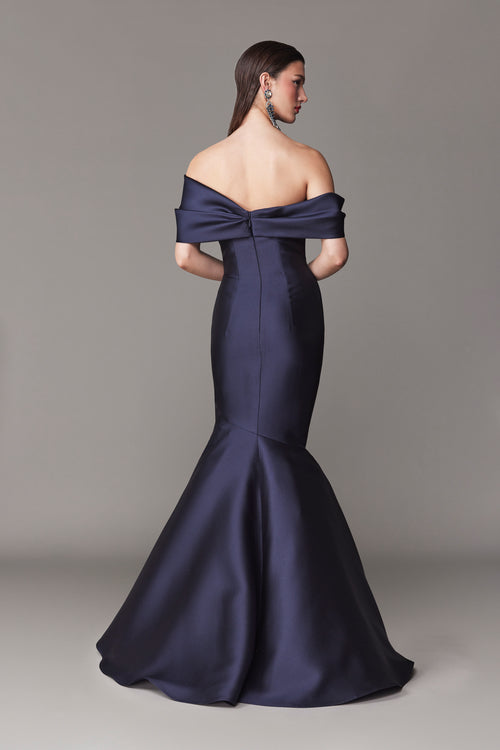 OFF-THE-SHOULDER GOWN